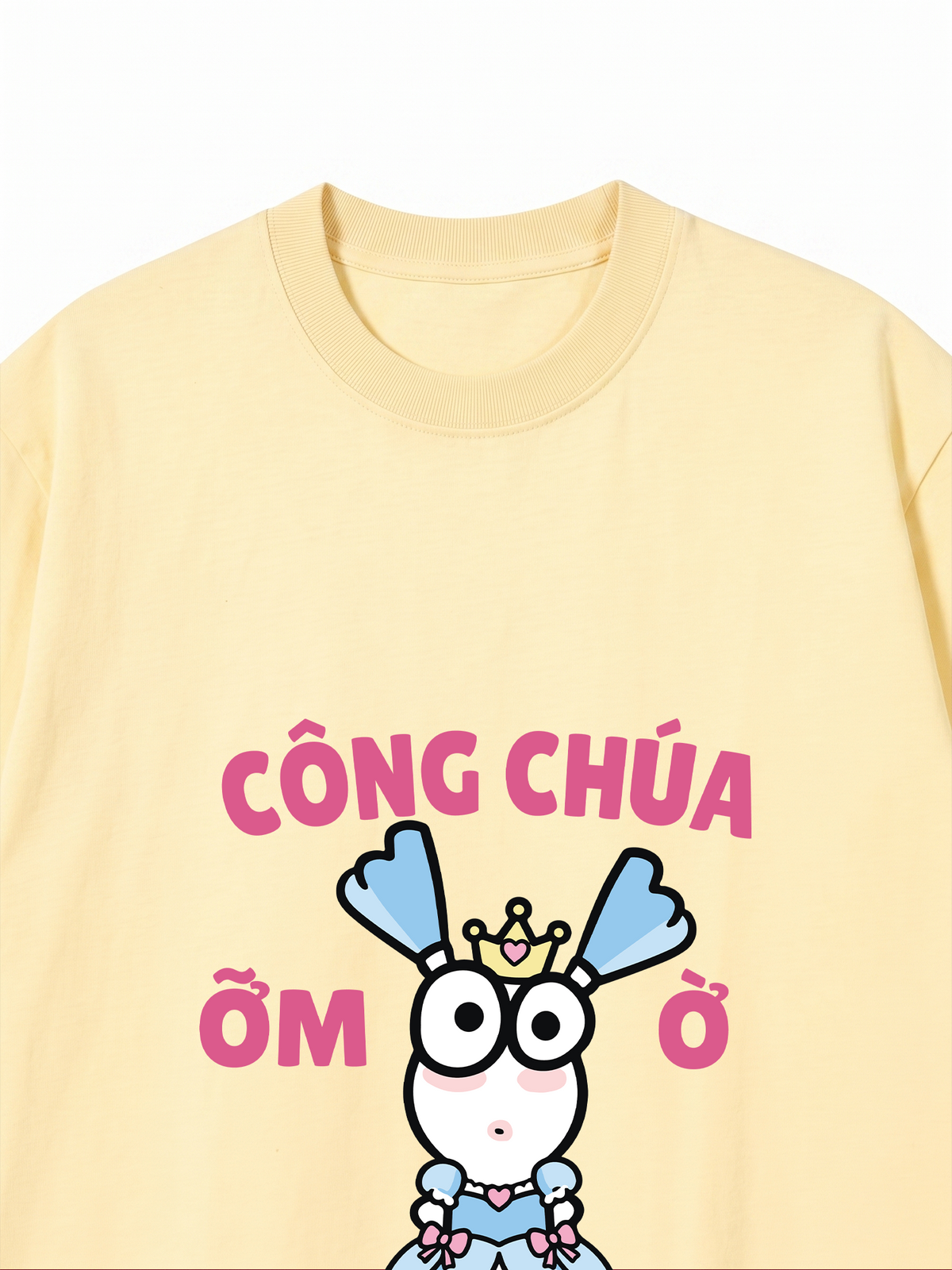 Áo Thun Relaxed Fit Công Chúa Ỡm Ờ