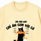 Áo Thun Relaxed Fit Đôi Môi Này Chỉ Ăn Cơm Với Cá