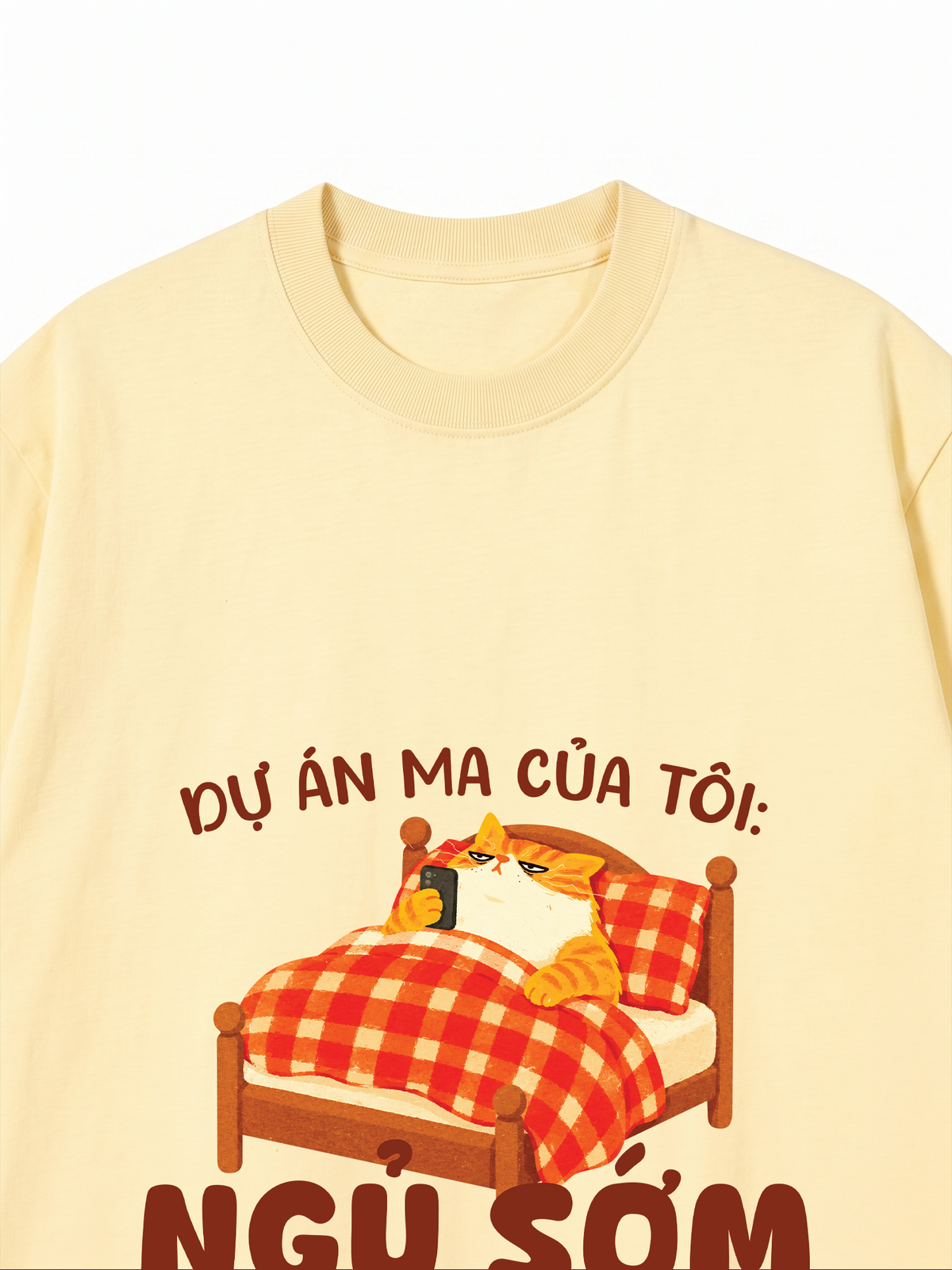 Áo Thun Relaxed Fit Dự Án Ma Của Tôi Ngủ Sớm