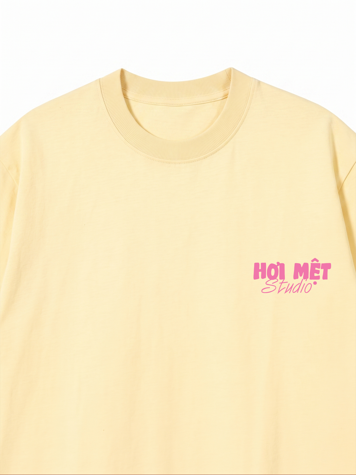 Áo Thun Relaxed Fit Cần Máy Sưởi 1m8