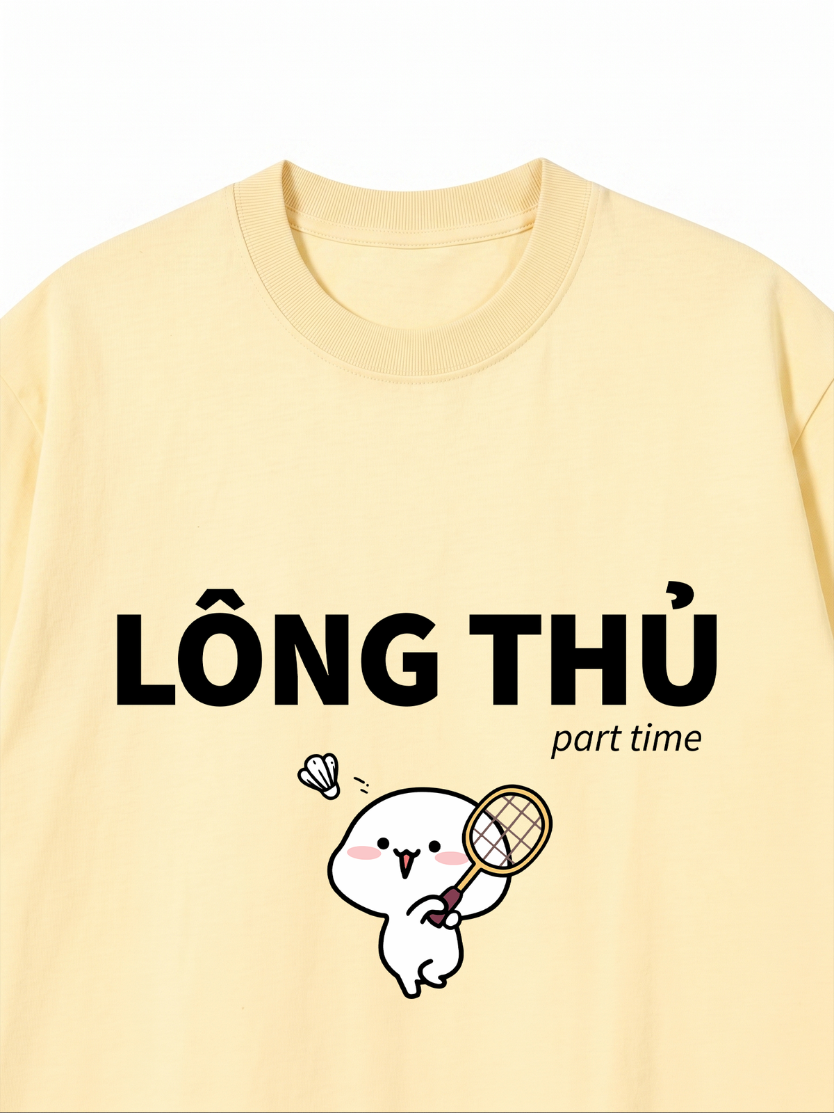Áo Thun Relaxed Fit Lông Thủ