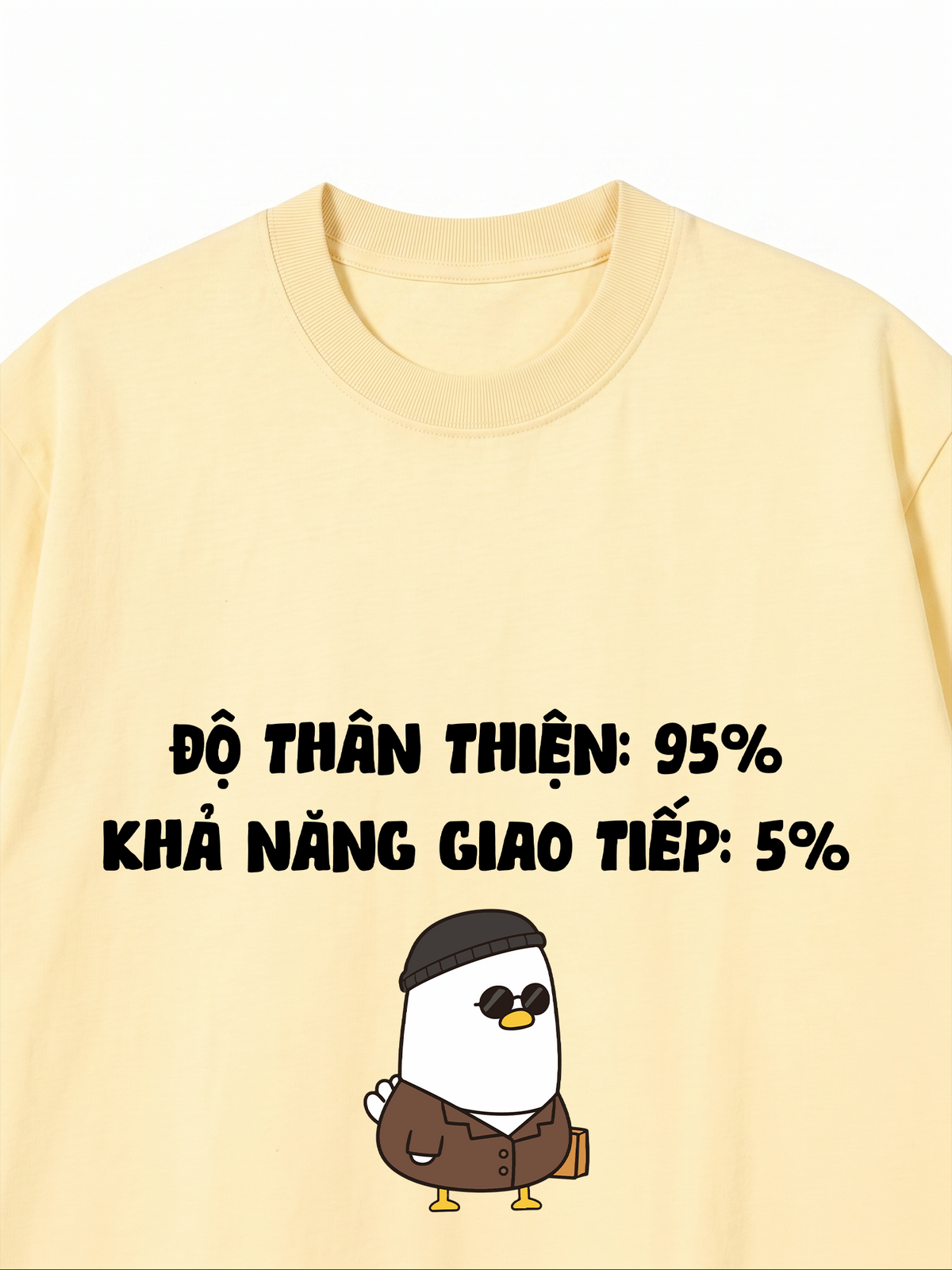 Áo Thun Relaxed Fit Độ Thân Thiện 95%