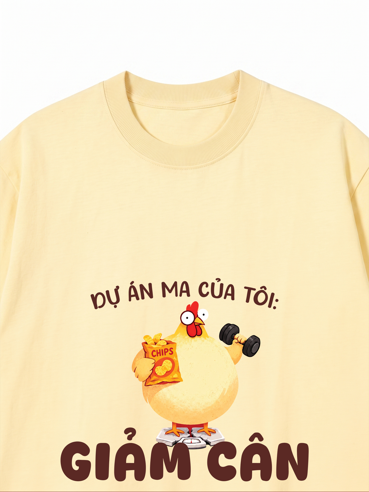 Áo Thun Relaxed Fit Dự Án Ma Của Tôi Giảm Cân