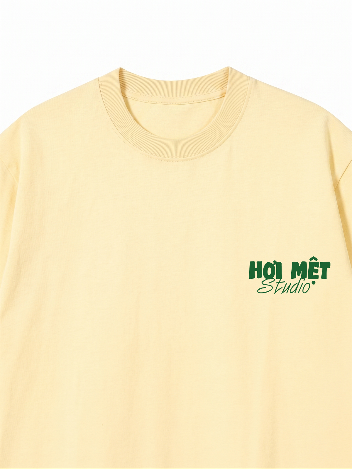 Áo Thun Relaxed Fit Muốn Sống Ẩn Giật
