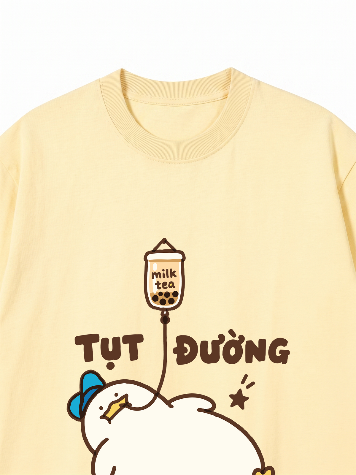 Áo Thun Relaxed Fit Tụt Đường