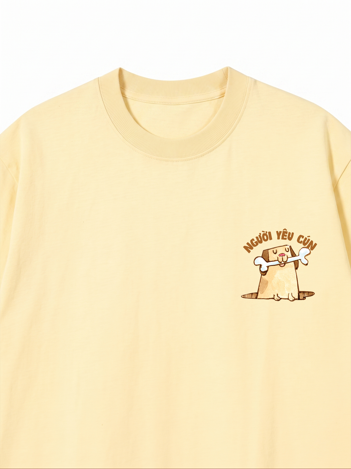Áo Thun Relaxed Fit Người Yêu Cún