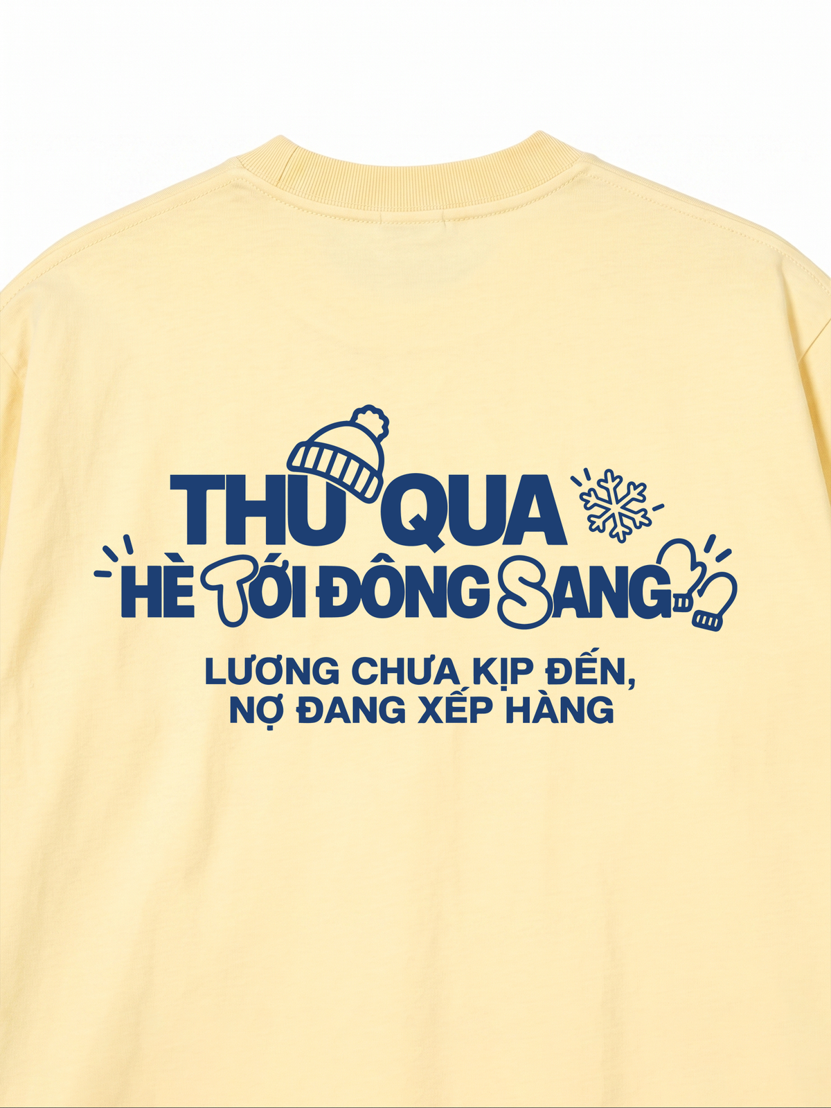 Áo Thun Relaxed Fit Thu Qua Hè Tới Đông Sang
