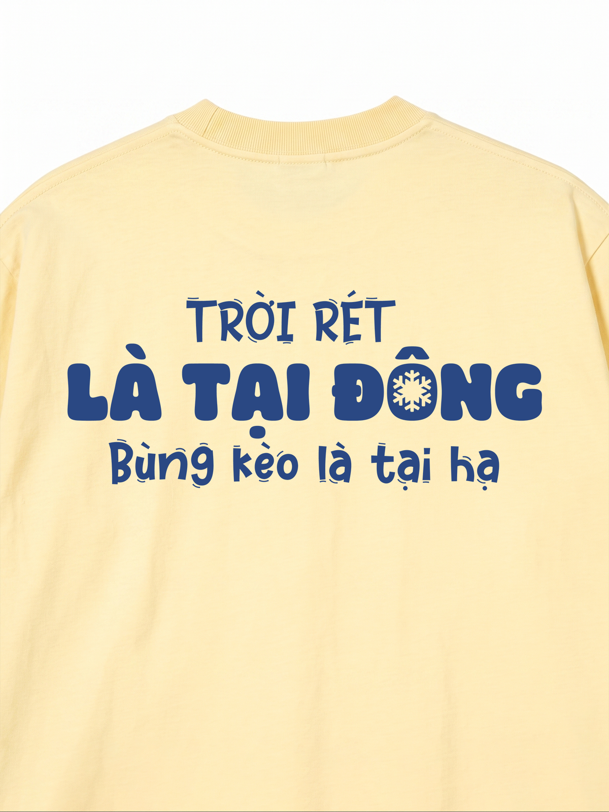 Áo Thun Relaxed Fit Trời Rét Là Tại Đông