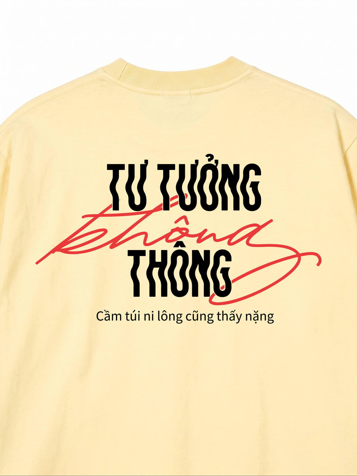 Áo Thun Relaxed Fit Tư Tưởng Không Thông