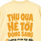 Áo Thun Relaxed Fit Thu Qua Hè Tới Đông Sang