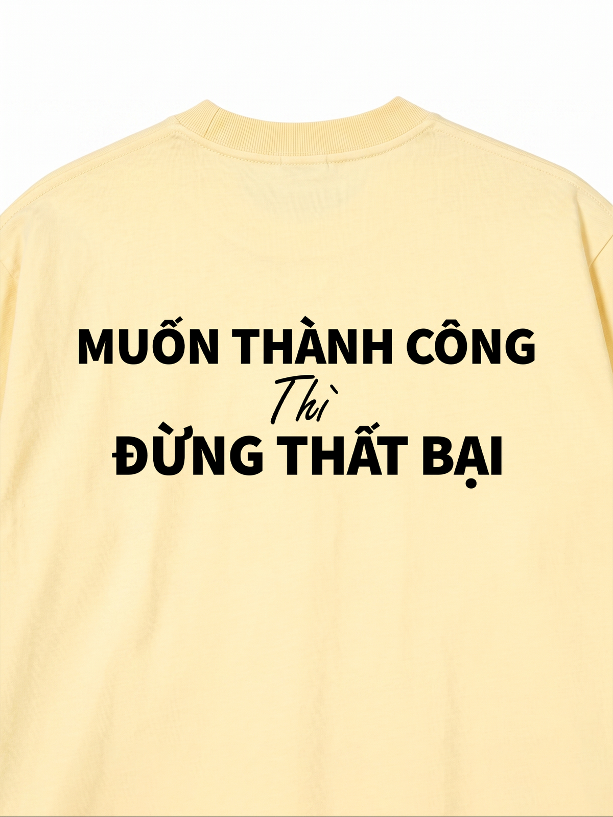 Áo Thun Relaxed Fit Muốn Thành Công