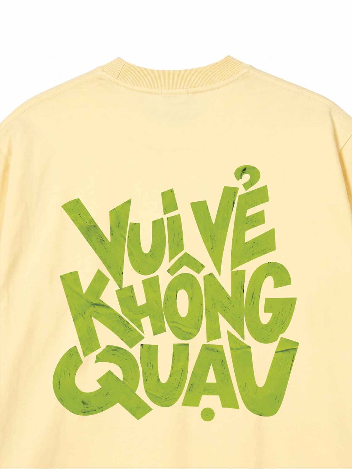 Áo Thun Relaxed Fit Vui Vẻ Không Quạu