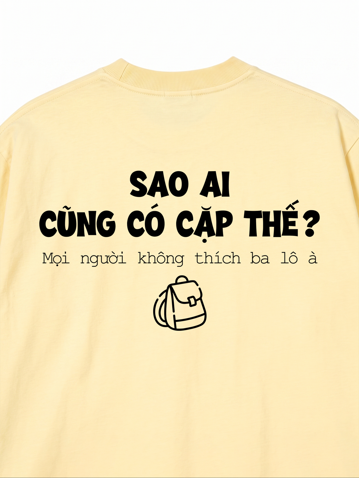 Áo Thun Relaxed Fit Sao Ai Cũng Có Cặp Thế