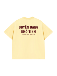 Áo Thun Relaxed Fit Duyên Dáng Khó Tính
