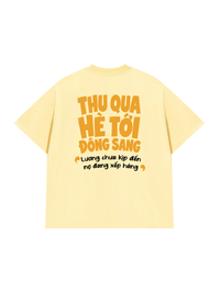 Áo Thun Relaxed Fit Thu Qua Hè Tới Đông Sang
