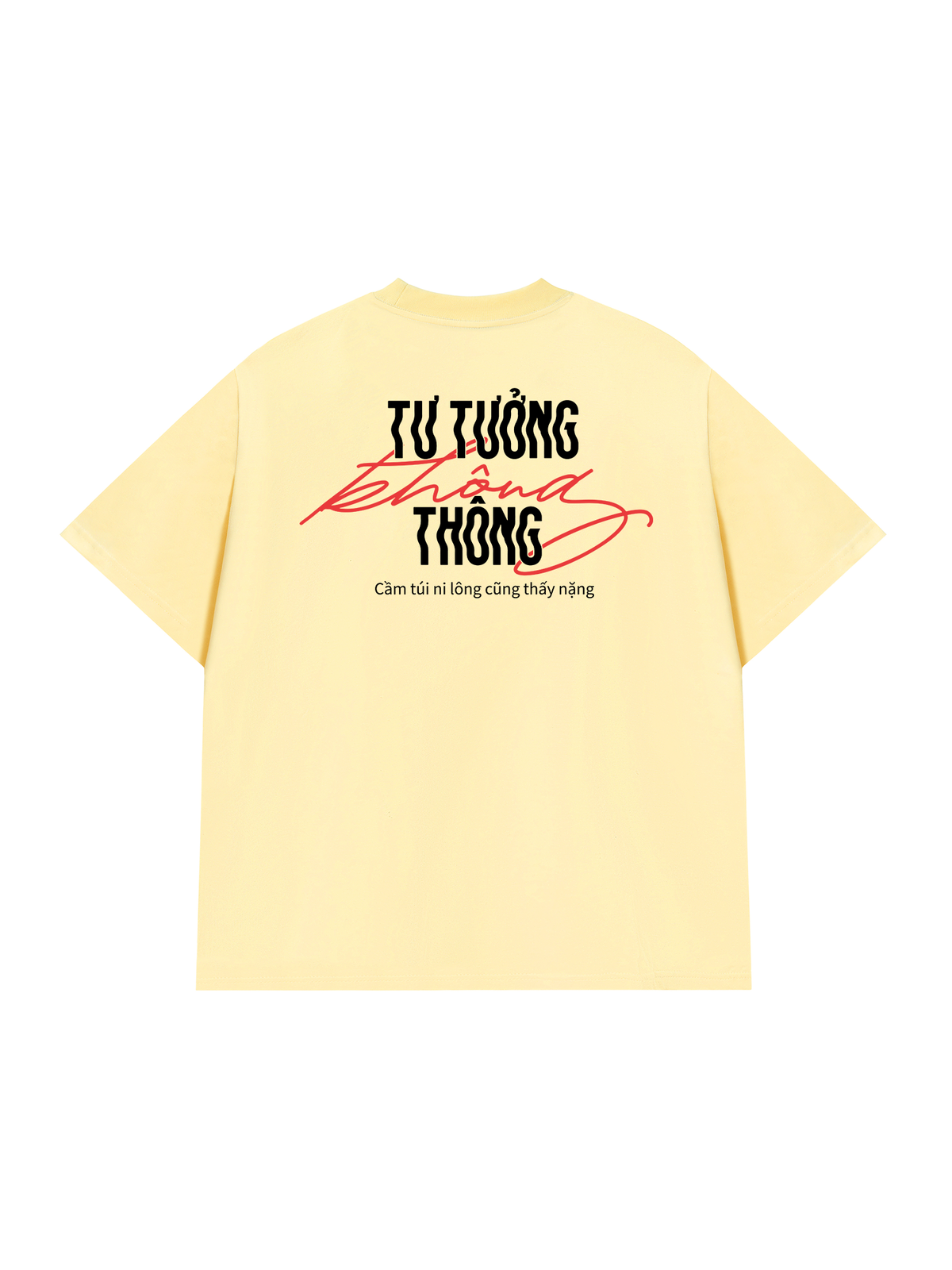 Áo Thun Relaxed Fit Tư Tưởng Không Thông