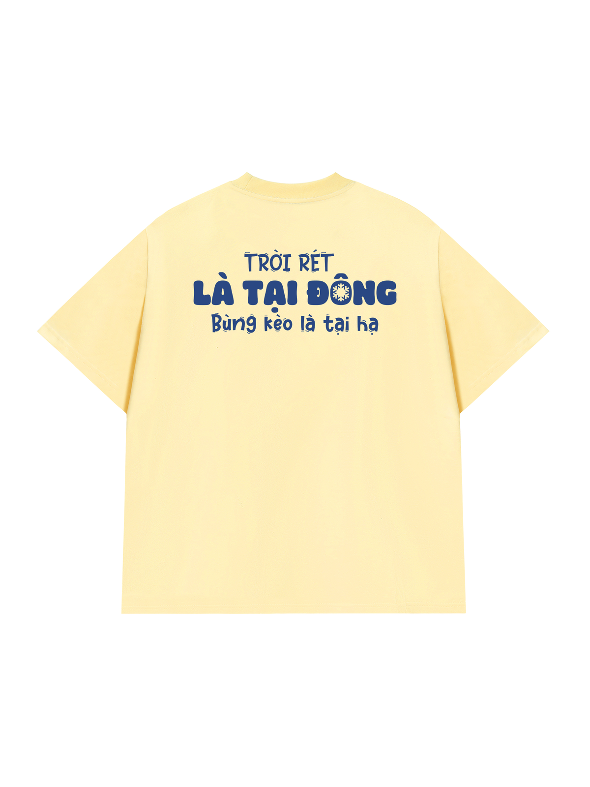 Áo Thun Relaxed Fit Trời Rét Là Tại Đông