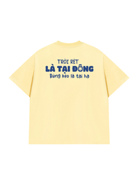 Áo Thun Relaxed Fit Trời Rét Là Tại Đông
