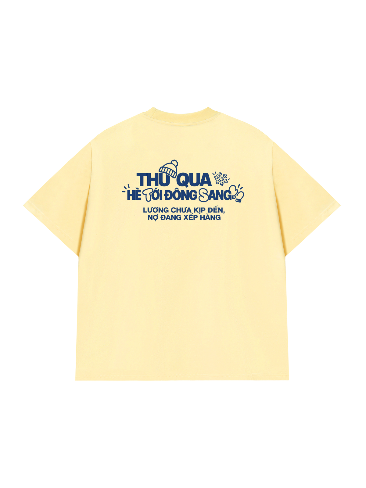 Áo Thun Relaxed Fit Thu Qua Hè Tới Đông Sang