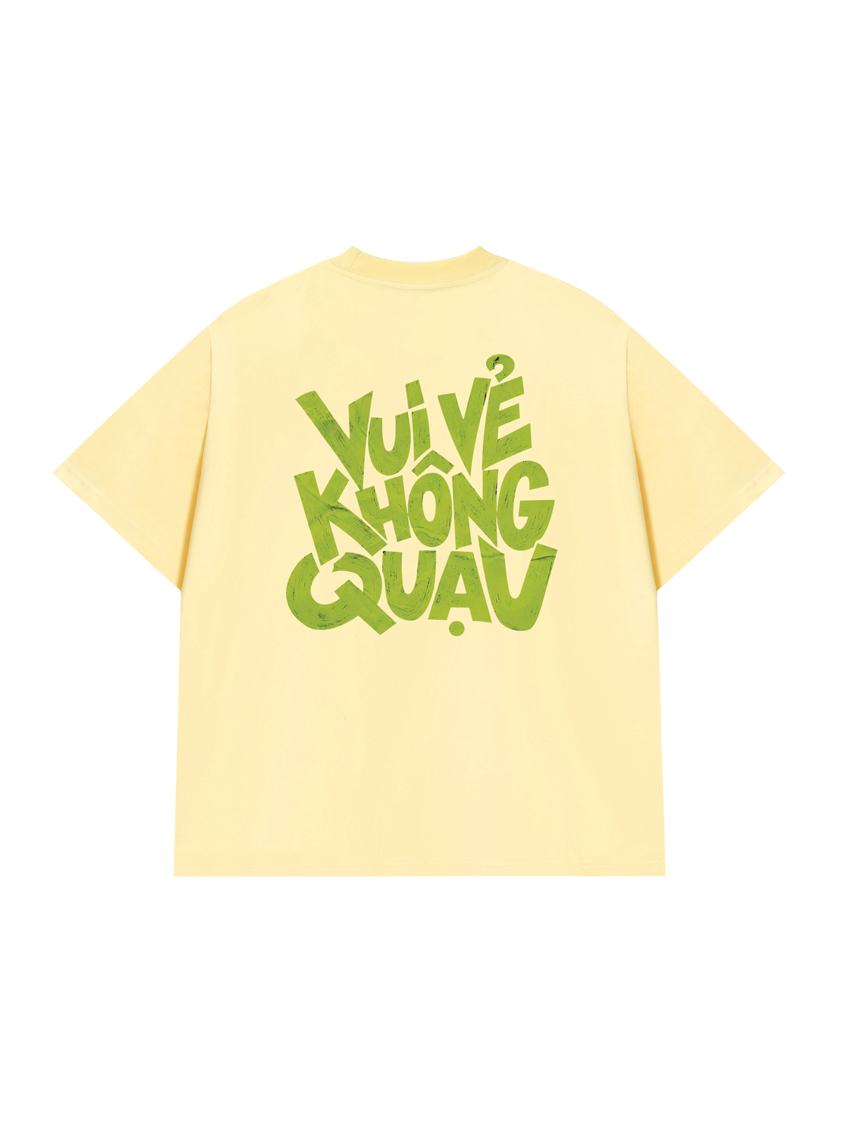 Áo Thun Relaxed Fit Vui Vẻ Không Quạu