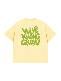 Áo Thun Relaxed Fit Vui Vẻ Không Quạu