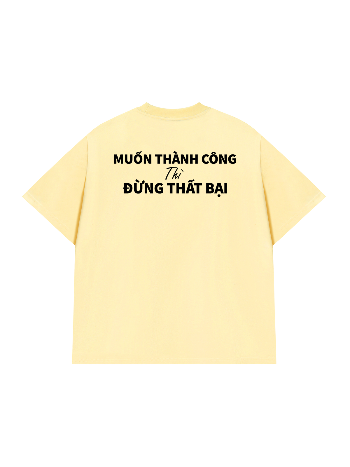 Áo Thun Relaxed Fit Muốn Thành Công