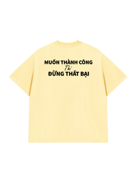 Áo Thun Relaxed Fit Muốn Thành Công