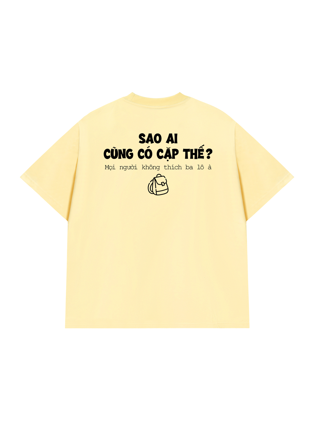 Áo Thun Relaxed Fit Sao Ai Cũng Có Cặp Thế