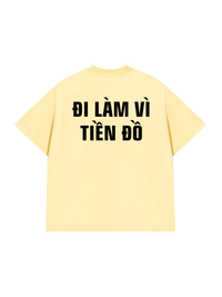 Áo Thun Relaxed Fit Đi Làm Vì Tiền Đồ
