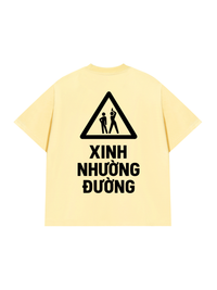 Áo Thun Relaxed Fit Xinh Nhường Đường