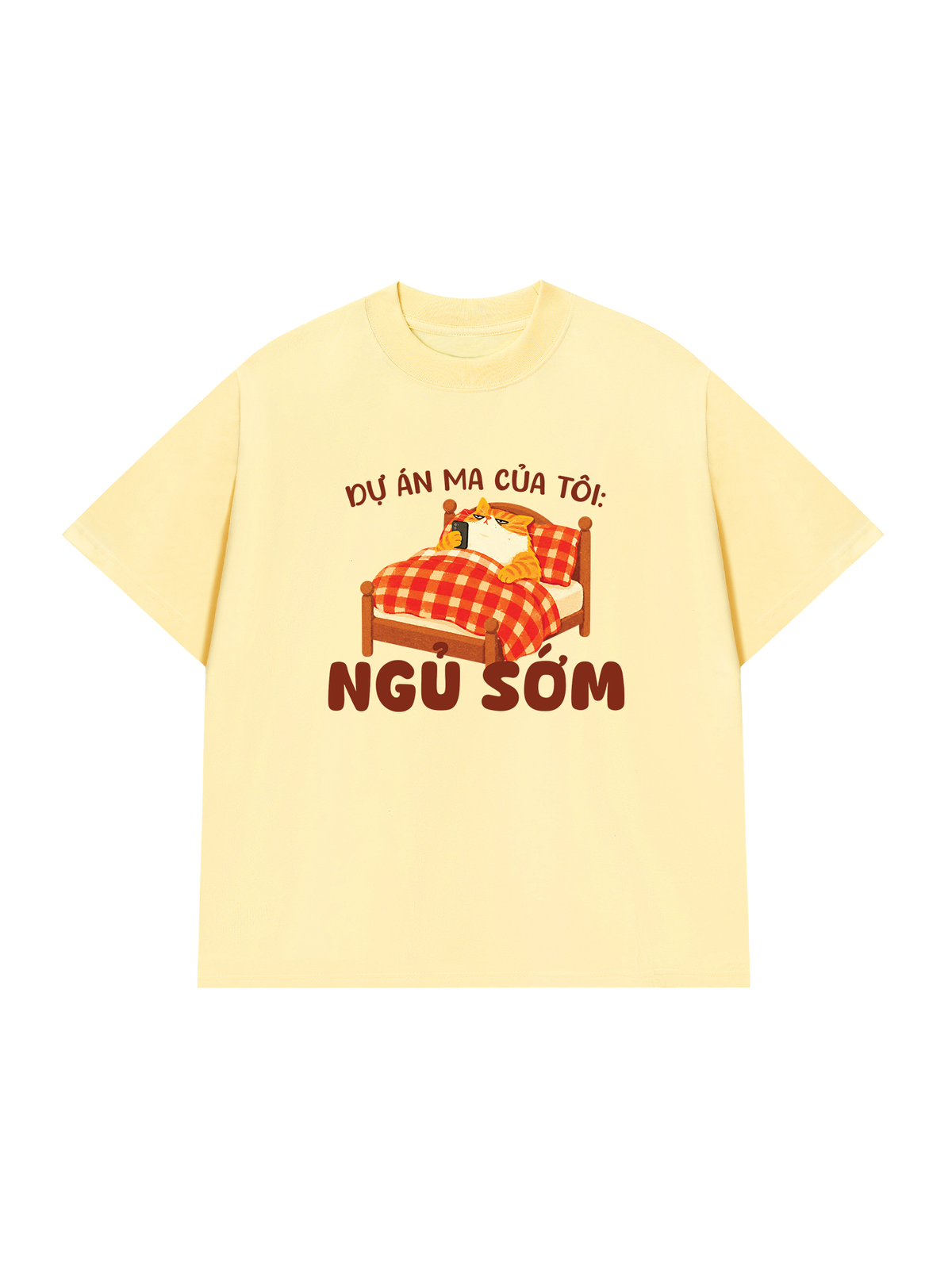 Áo Thun Relaxed Fit Dự Án Ma Của Tôi Ngủ Sớm
