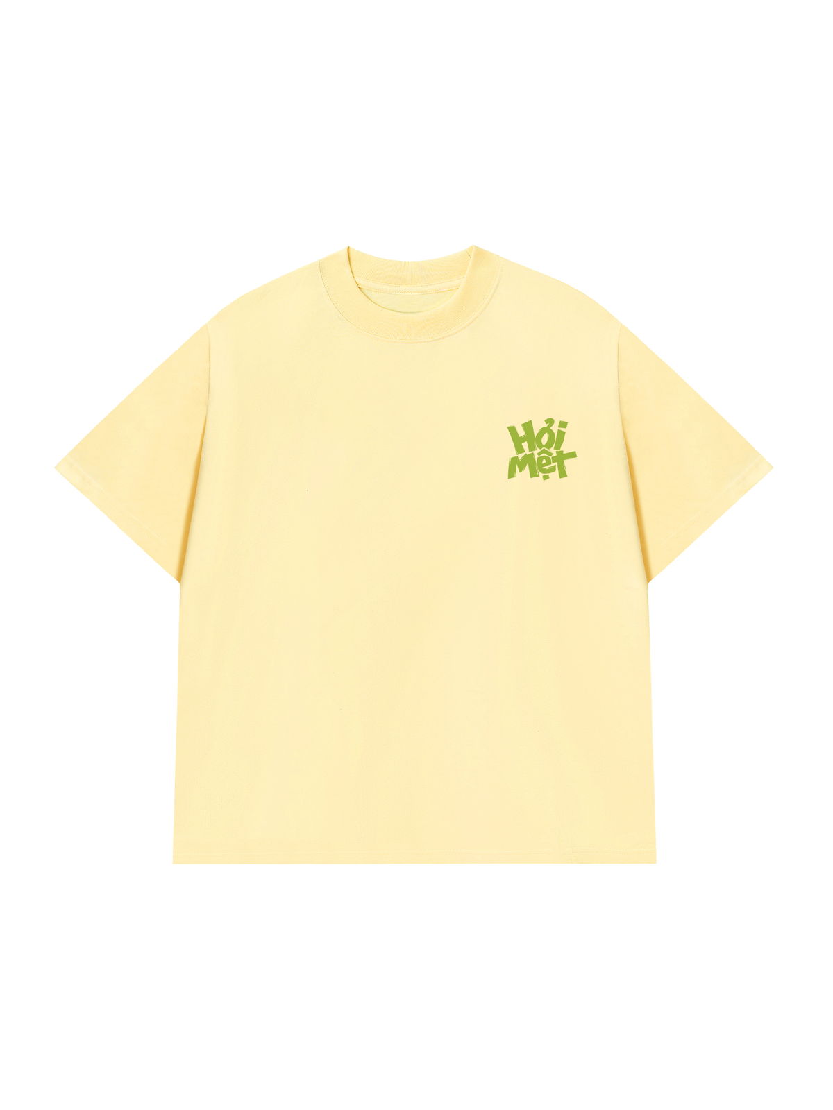 Áo Thun Relaxed Fit Vui Vẻ Không Quạu