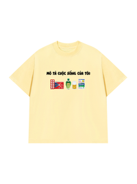 Áo Thun Relaxed Fit Mô Tả Cuộc Sống Của Tôi