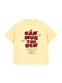 Áo Thun Relaxed Fit Gần Mực Thì Đen