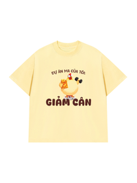 Áo Thun Relaxed Fit Dự Án Ma Của Tôi Giảm Cân