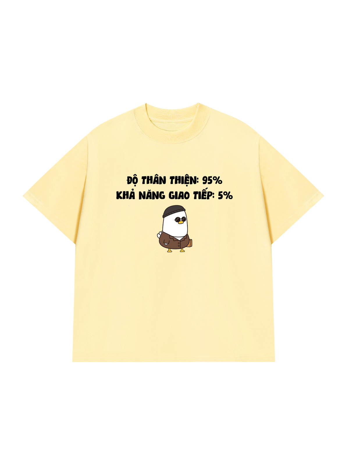 Áo Thun Relaxed Fit Độ Thân Thiện 95%