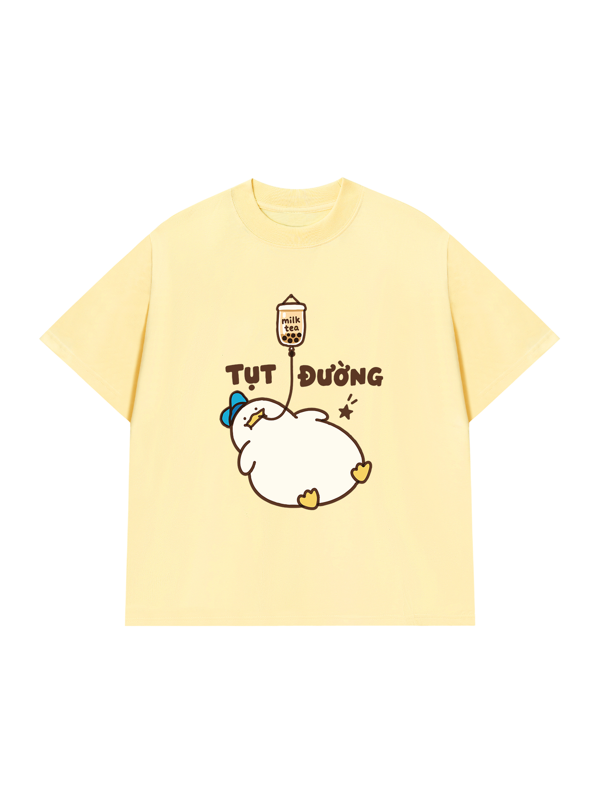 Áo Thun Relaxed Fit Tụt Đường