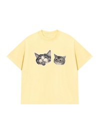 Áo Thun Relaxed Fit Meow