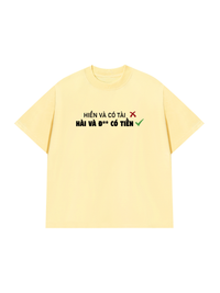 Áo Thun Relaxed Fit Hiền Và Có Tài