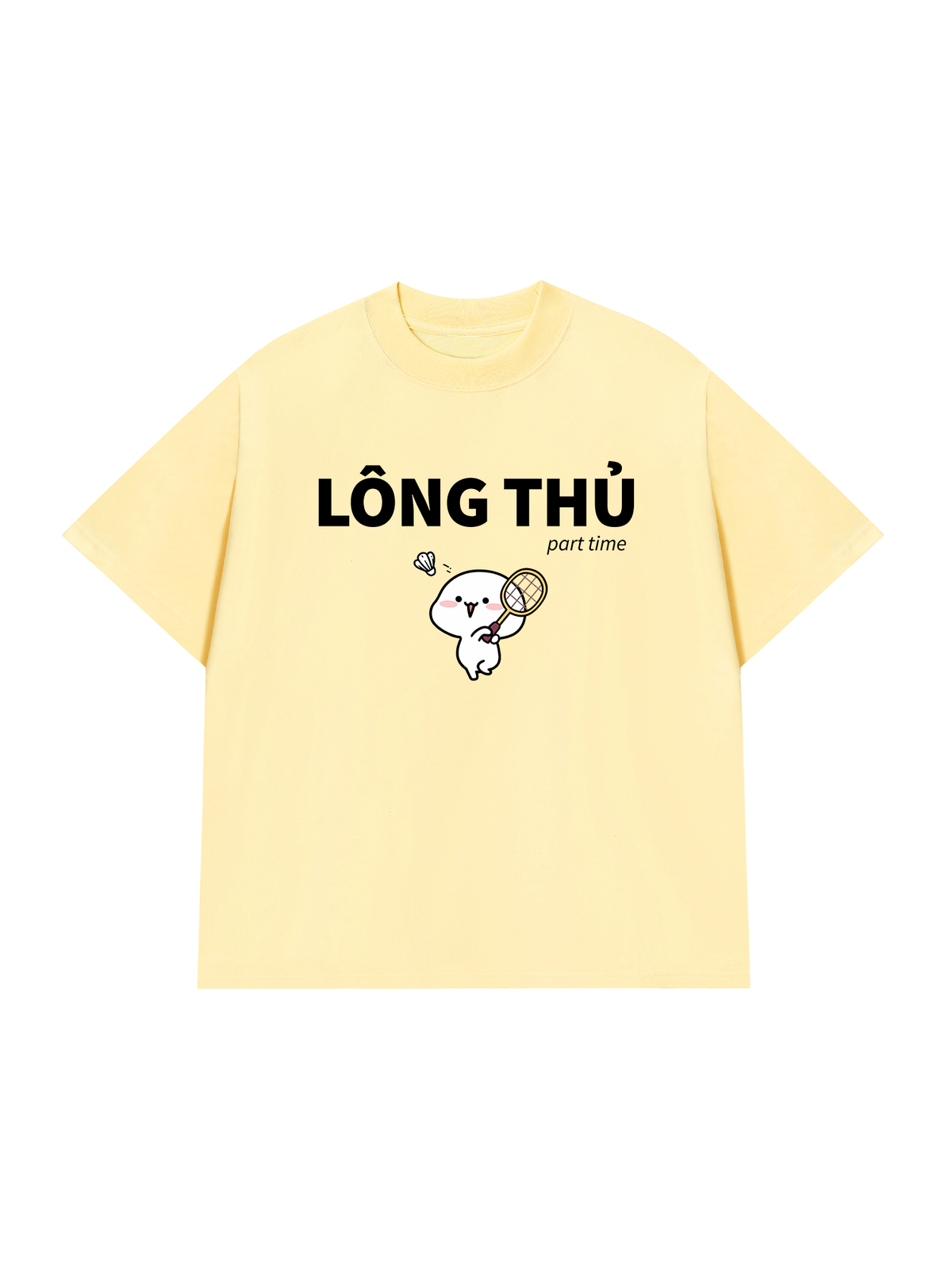 Áo Thun Relaxed Fit Lông Thủ