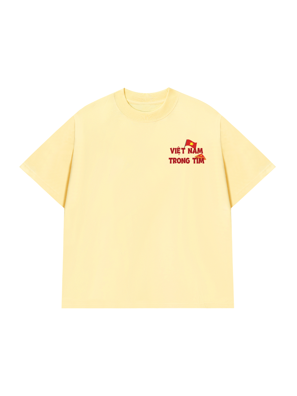 Áo Thun Relaxed Fit Yêu Nước Không Phải Là Trend