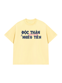 Áo Thun Relaxed Fit Manifest Độc Thân Và Nhiều Tiền