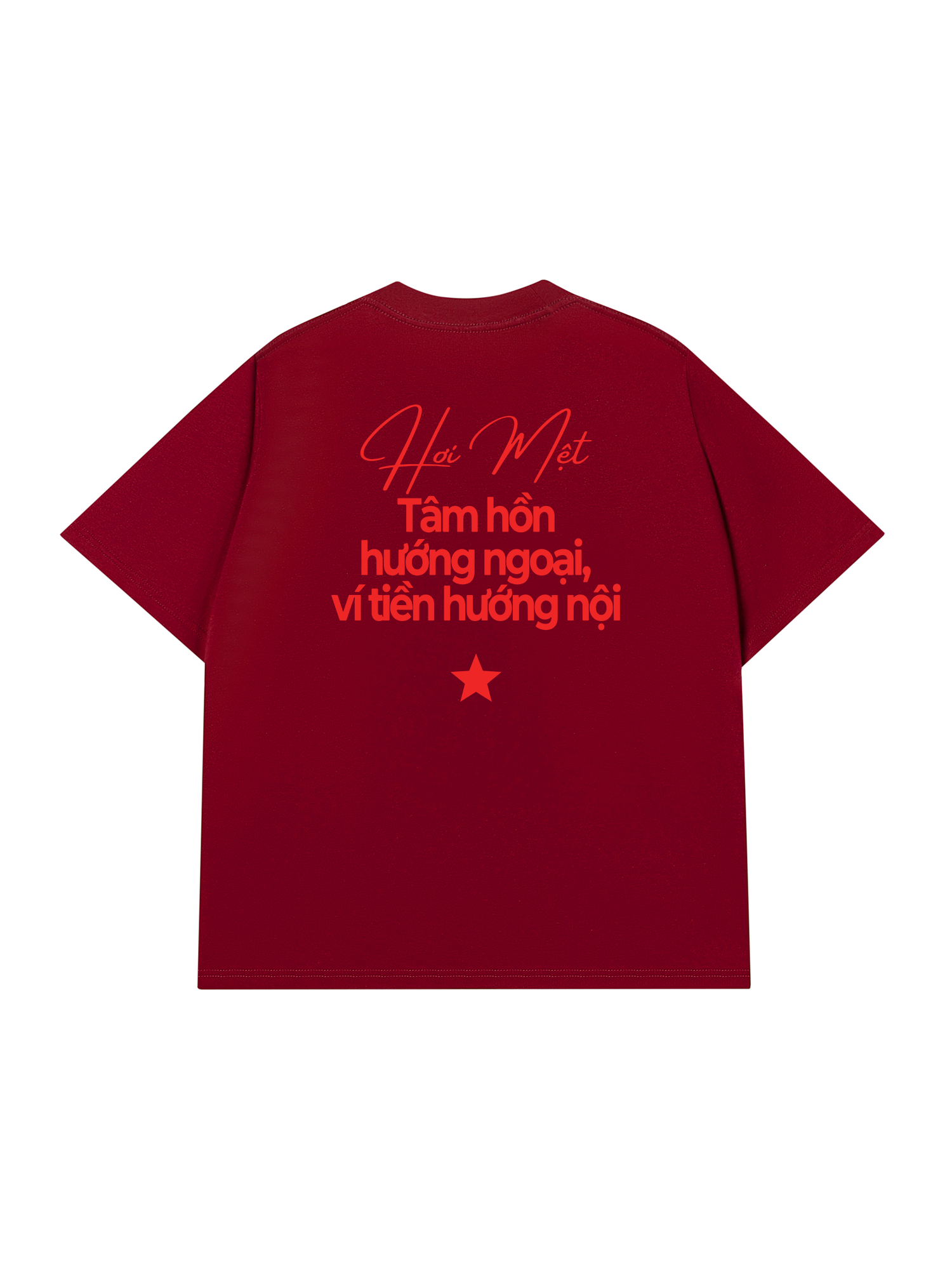 Áo Thun Relaxed Fit Ví Tiền Hướng Nội