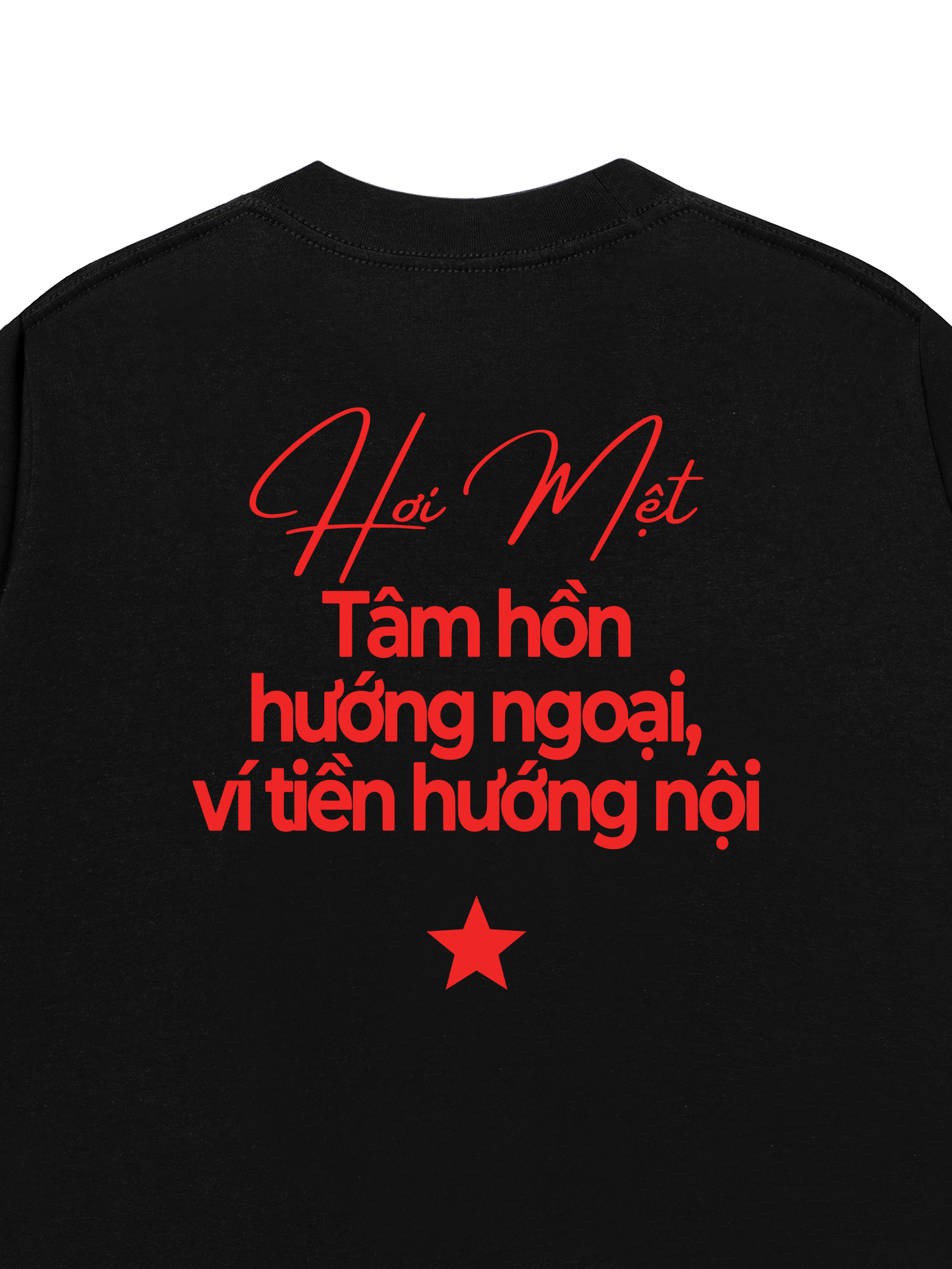 Áo Thun Relaxed Fit Ví Tiền Hướng Nội