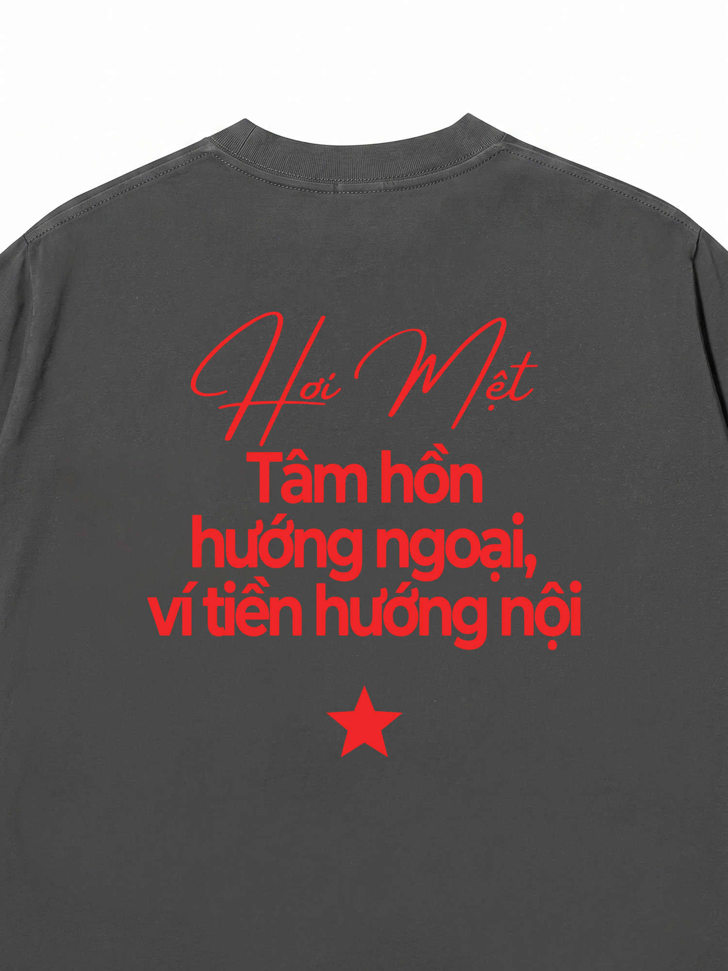 Áo Thun Relaxed Fit Ví Tiền Hướng Nội
