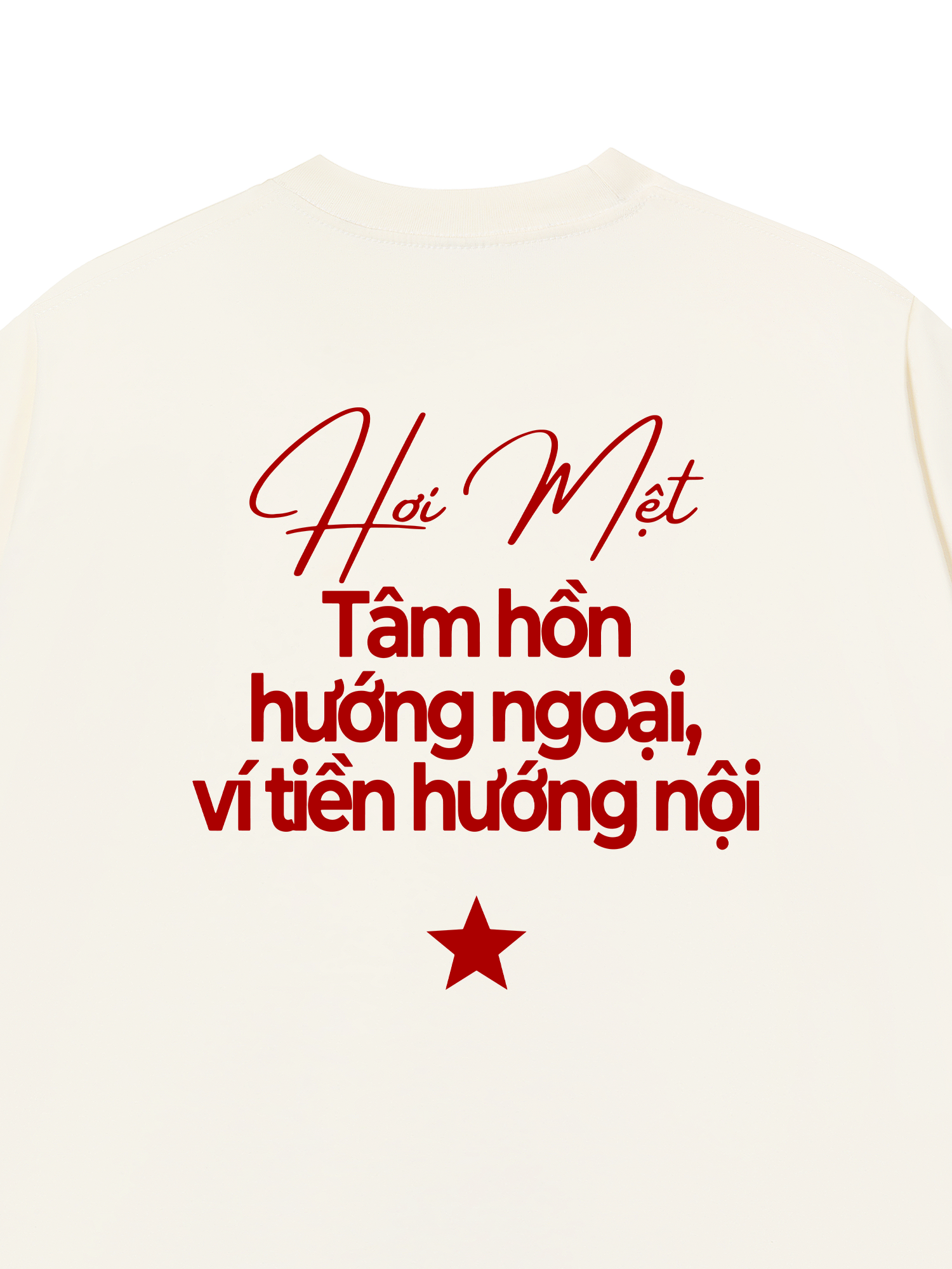 Áo Thun Relaxed Fit Ví Tiền Hướng Nội