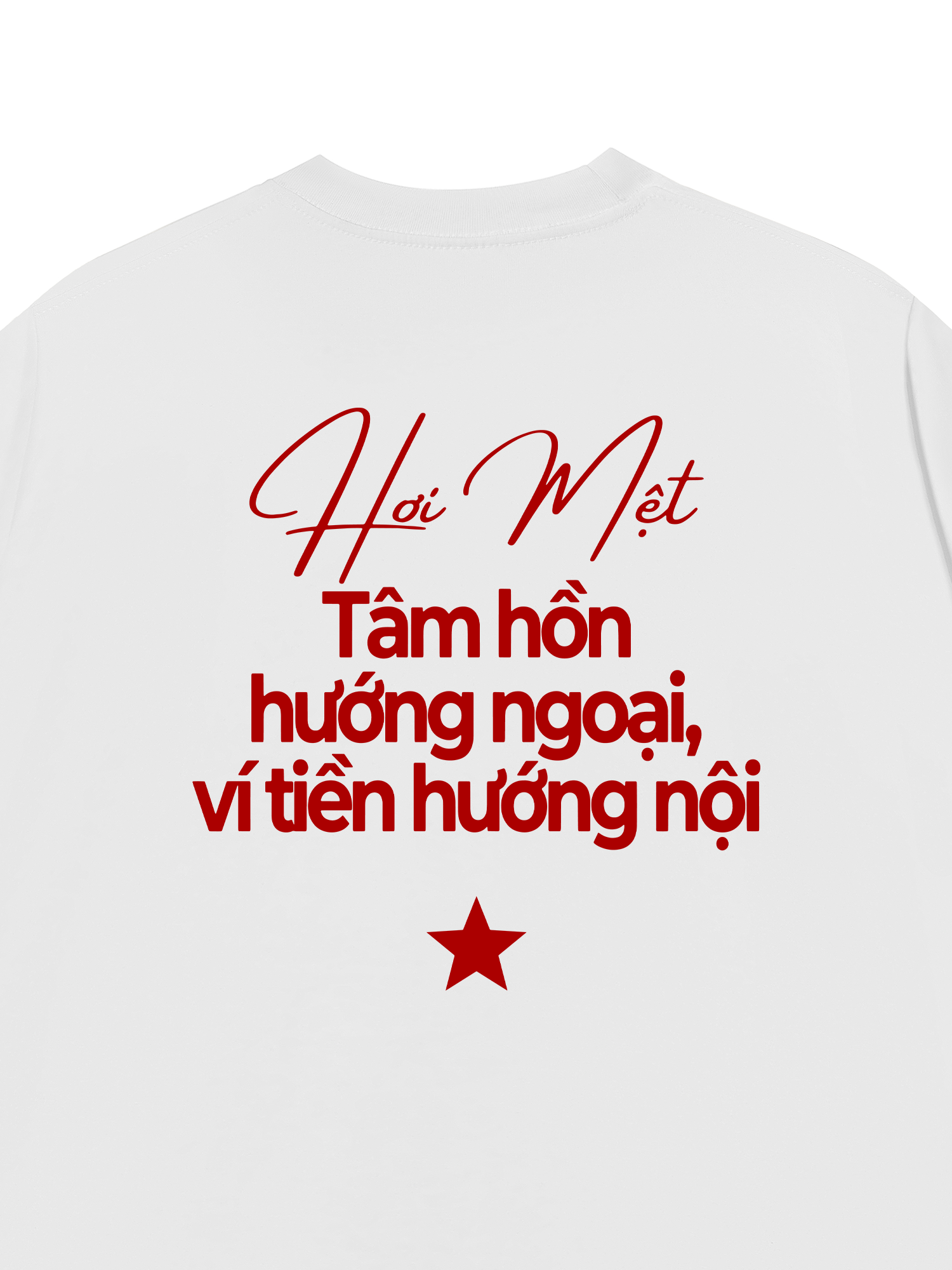 Áo Thun Relaxed Fit Ví Tiền Hướng Nội