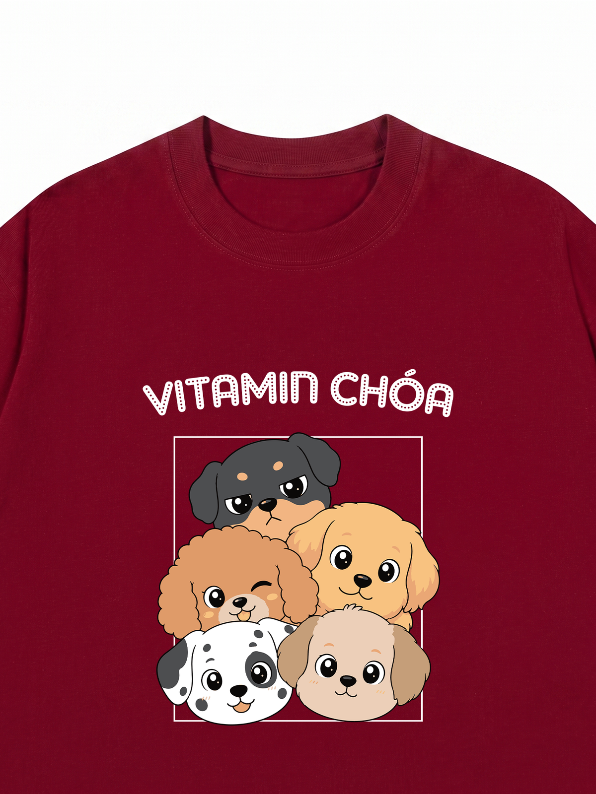 Áo Thun Relaxed Fit Vitamin Chóa