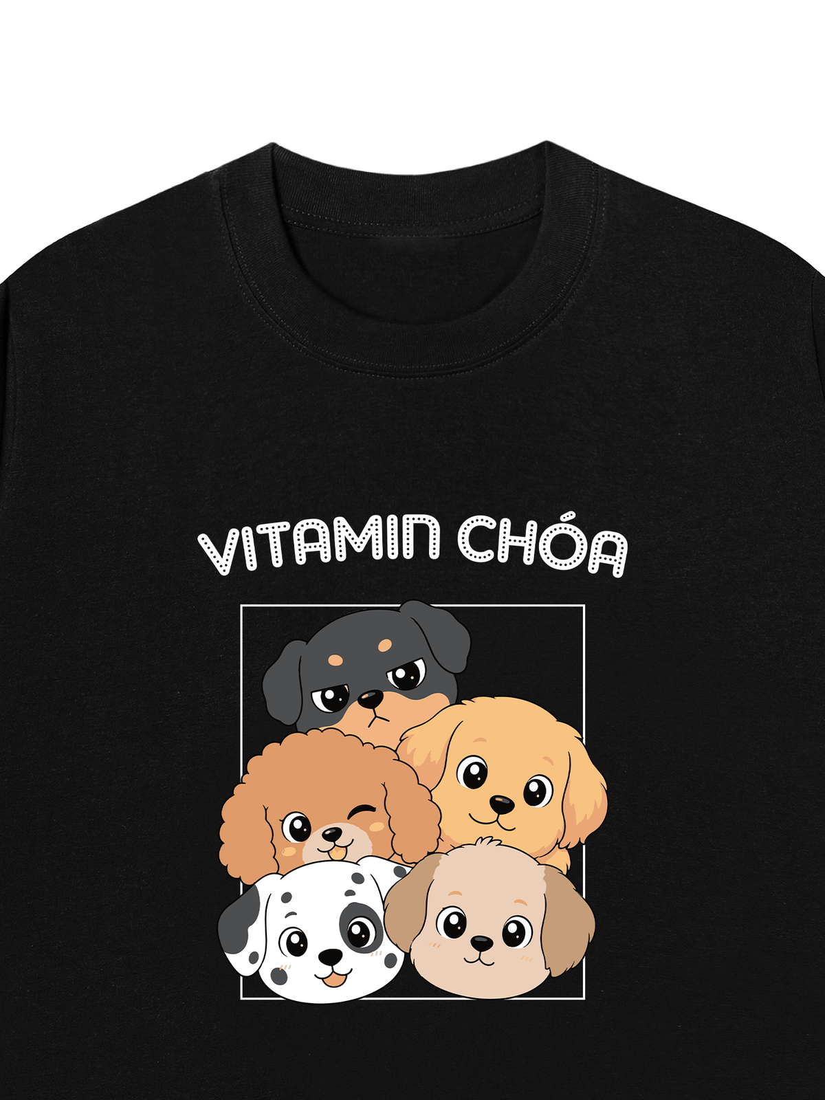 Áo Thun Relaxed Fit Vitamin Chóa