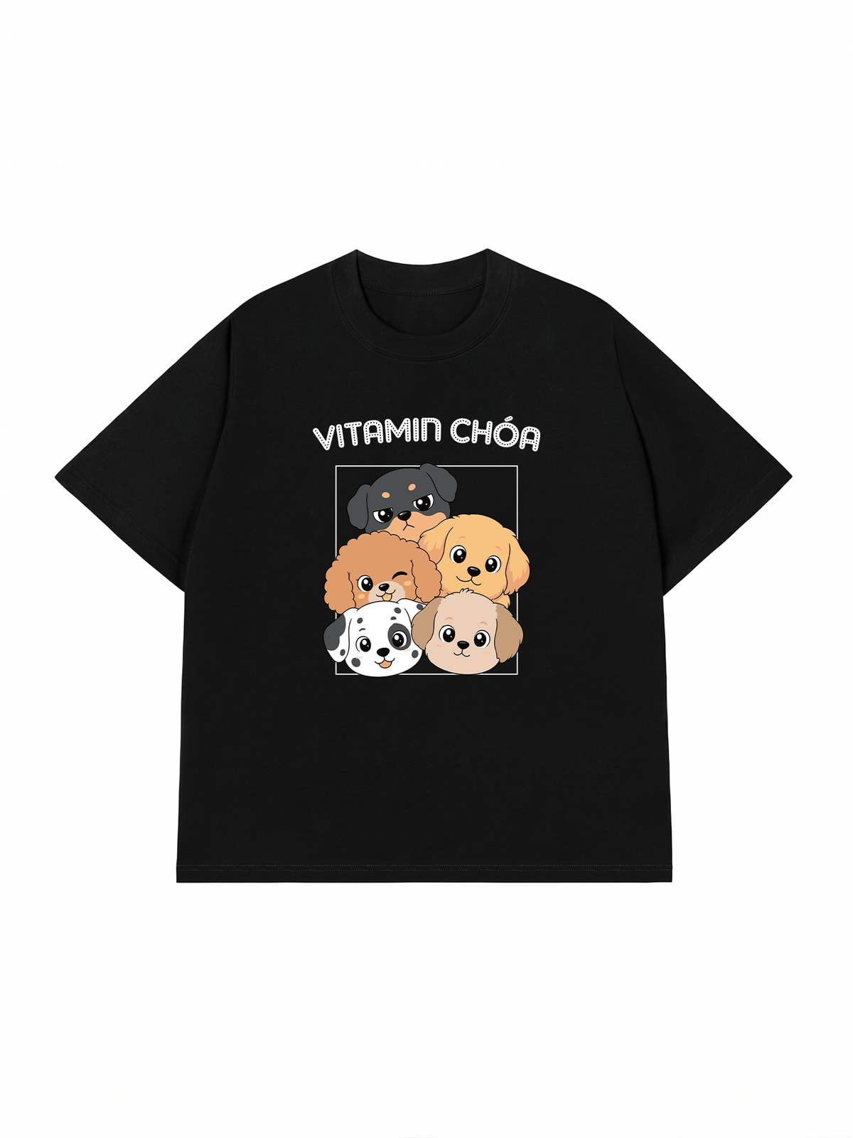 Áo Thun Relaxed Fit Vitamin Chóa